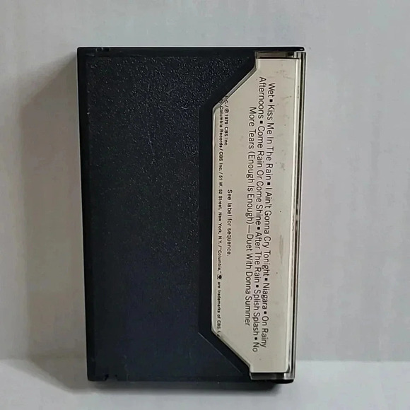 BARBARA STREISAND "WET" 1979 Vintage Cassette - Picture 2 of 10